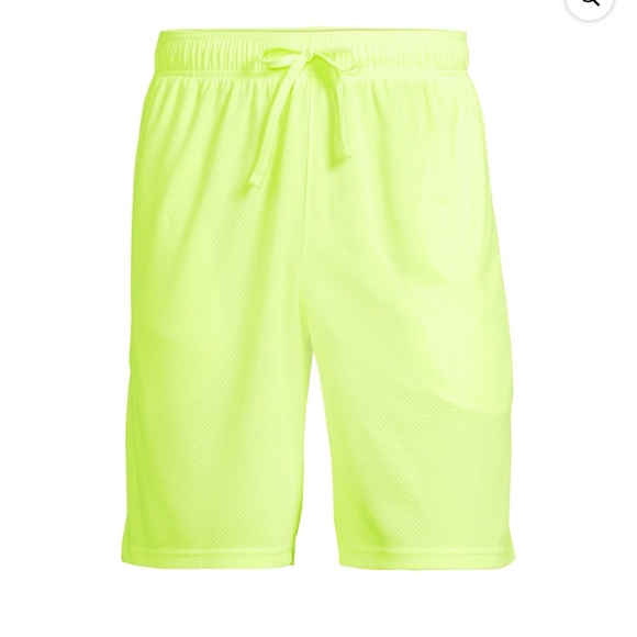 (2) Athletic Works Men's and Big Men's Active Mesh Shorts, 9" Inseam, Sizes XL - Picture 1 of 11